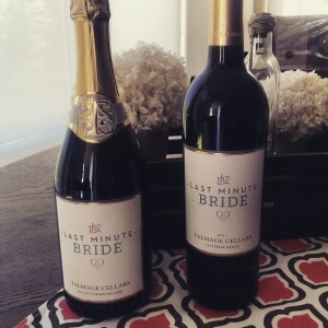 The Last Minute Bride_personalized wine