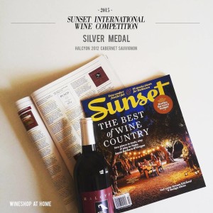 2015 Sunset International Wine Comp Silver Medal